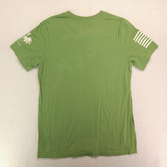 Grunt Style Lets Get Shammered Crew Neck T Shirt Mens Size Large L Green - Picture 9 of 9